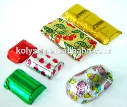 Foil Wrappers Personalized Chocolate Bar Food Printed Soft
