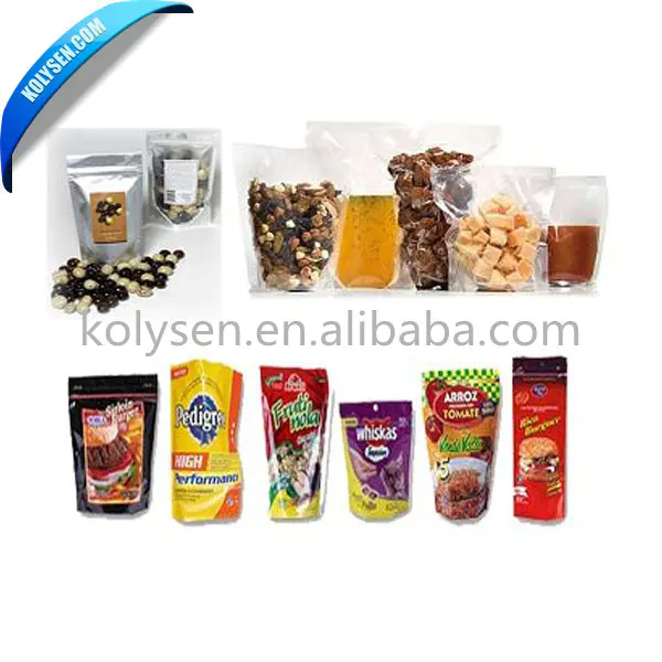 custom PET/ CPP/ BOPP/ PE/ AL snack food bag/pouch