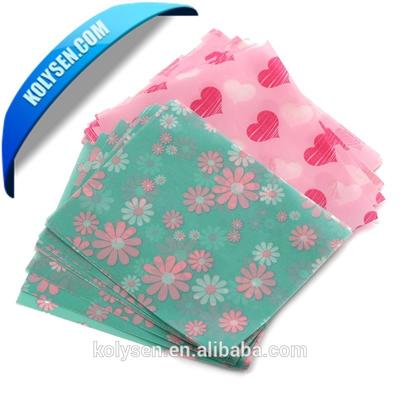 Food grade bubble gum/candy wax paper wrapping