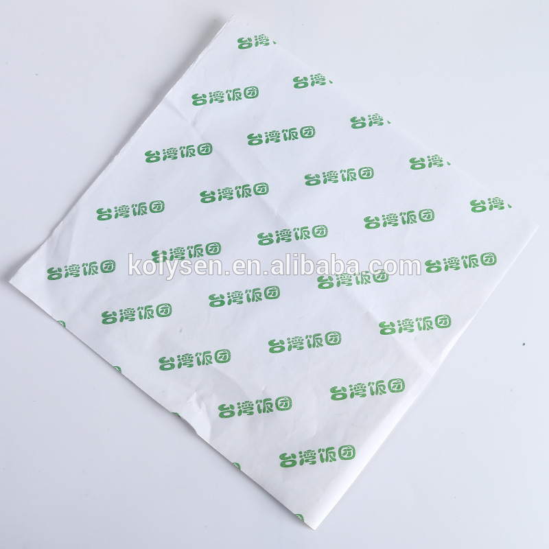 Kolysen grease proof paper sheets wrap food
