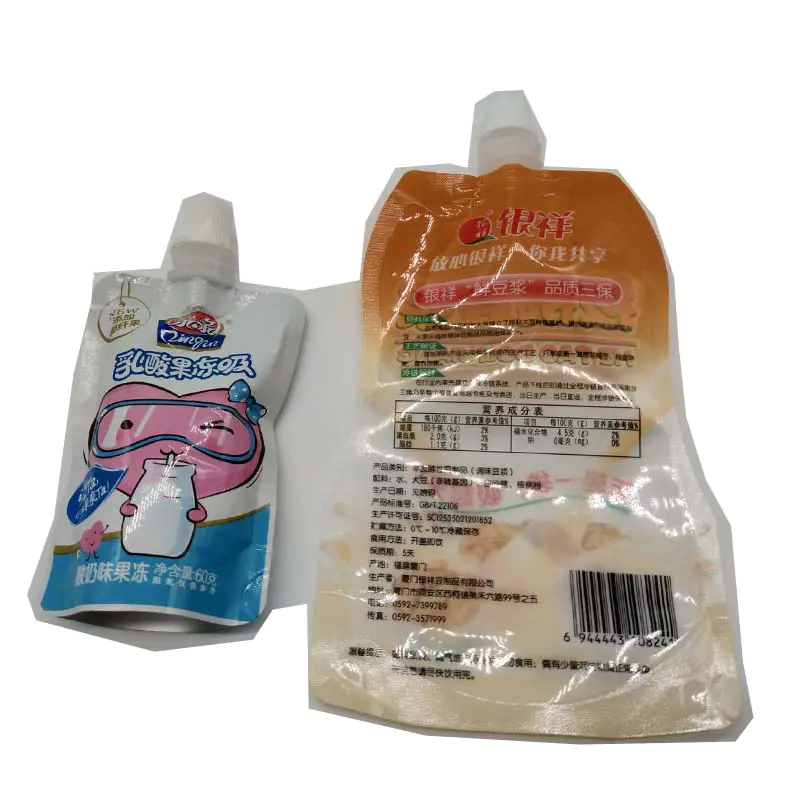 food packaging/special shape juice pouch