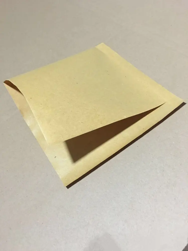 Double open take away paper bag for fast food wrapping