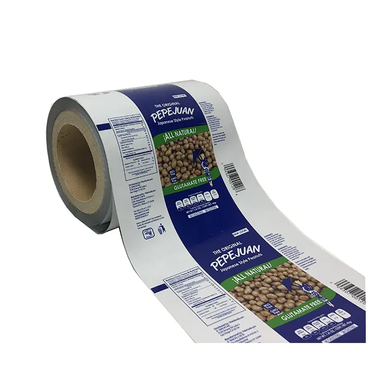 factory wholesale custom printed film roll stock film with competitive price