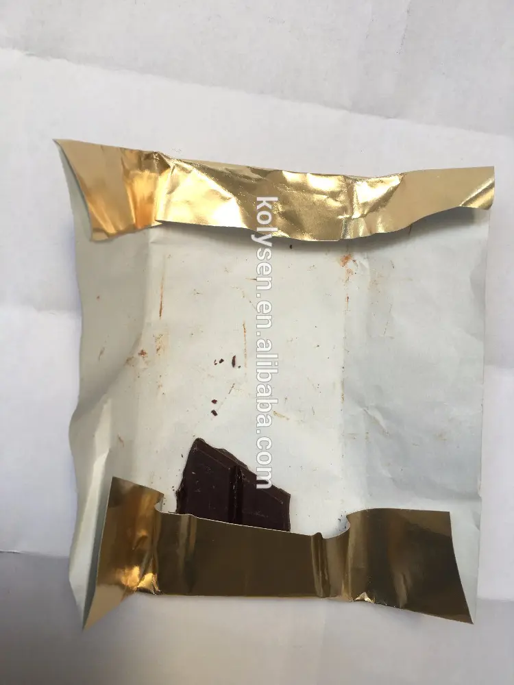 Chocolate inner foil wrappers