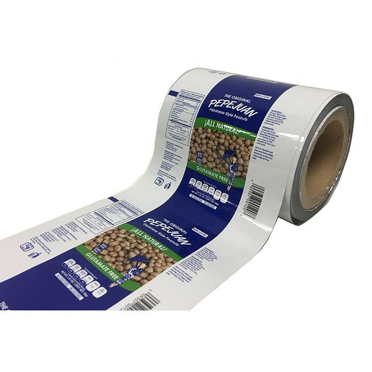 factory wholesale custom printed film roll stock film with competitive price