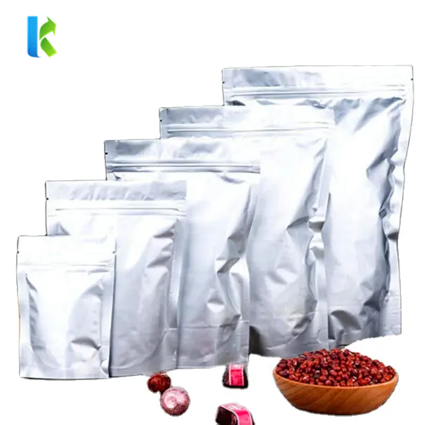Stand Up Pouch Aluminium Foil Food Packaging Bag With Zipper