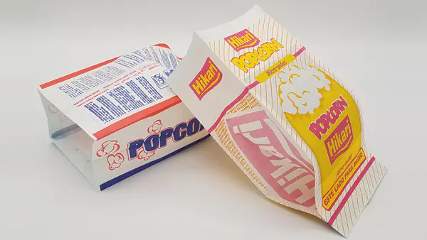 popcorn paper bag for microwave oven