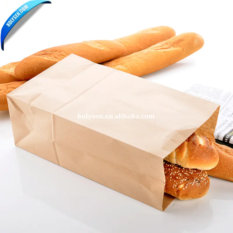 Custom greaseproof packaging paper bread bag