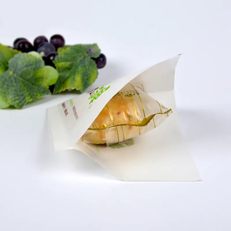 Customized Food Grade Pocket Paper Bag for Delicious Food Packaging