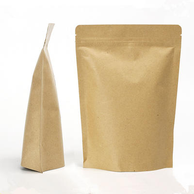 700g Powder Packaging Kraft Paper Doypack