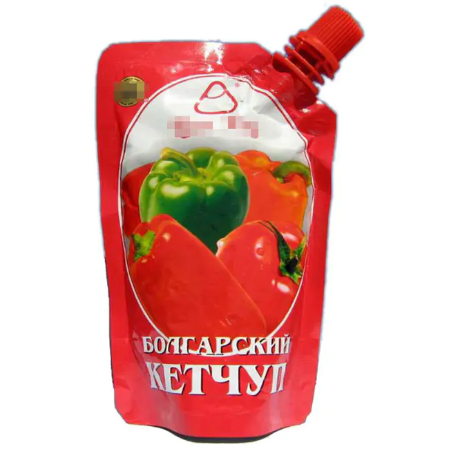 KOLYSEN custom Plastic doypack/ pouch/bag with spout