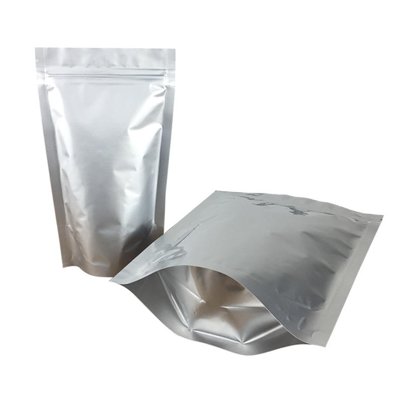 hot sale high quality factory wholesale aluminum foil self sealing supportingbag