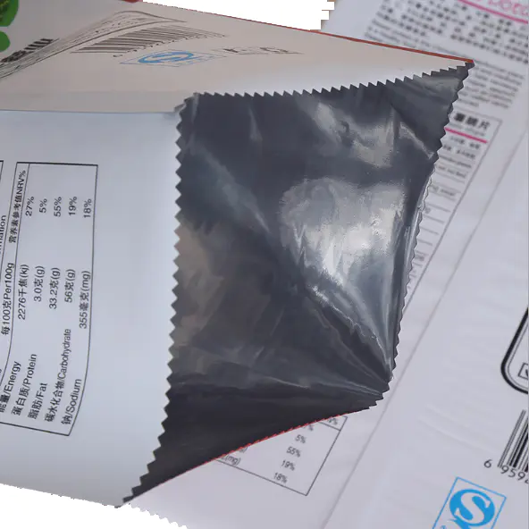 Wholesale food grade aluminum foil material chips packaging bag
