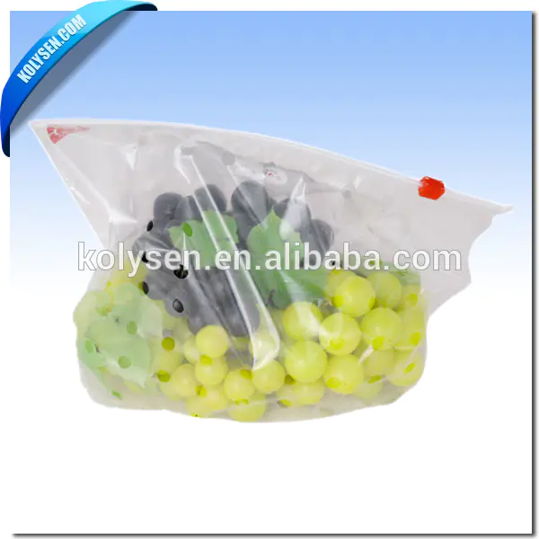 China factory custom plastic printing fruit packing for grape protection