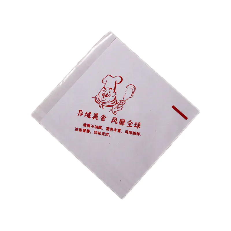 KOLYSEN Custom printed food grade Oil ProofKebab Bags Export from China