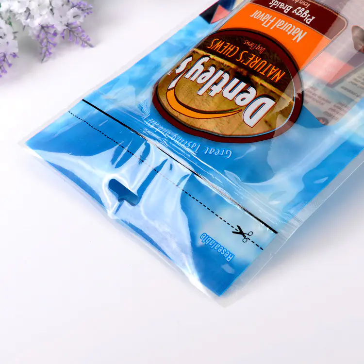 Laminated material Snack Packaging Bag, PET Snack Food Packaging Bag