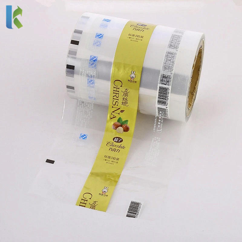 Custom Printed Heat Sealable Laminated Material PET/PE Food Packaging Roll Film