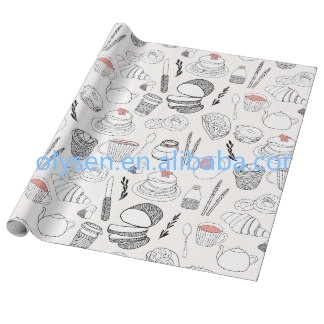 wrapperburger sandwich Greaseproof paper bag wax paper Logo Customfor fried food