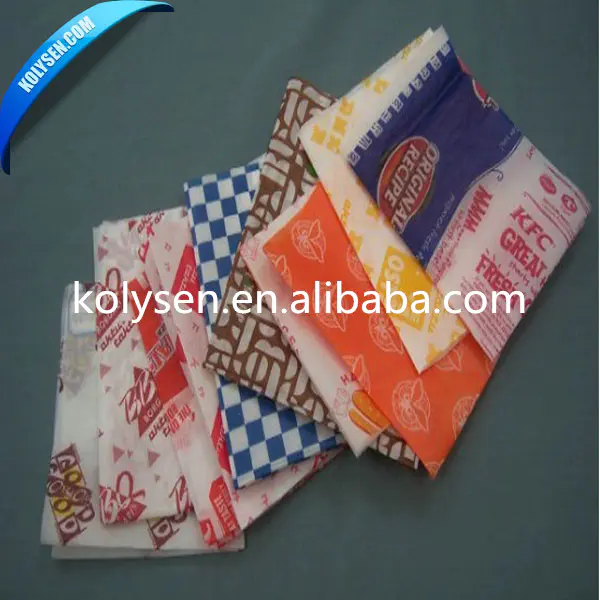 customized Printing logoBurger Paper Bags