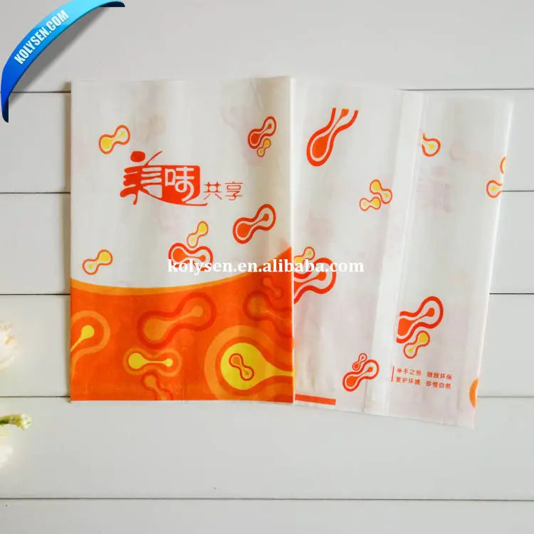 Lot Fried Food Packing Pancake Bread Snack Chip Package greaseproof paper bags