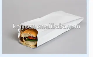 KOLYSENOEM Service food grade greaseproofKebab foil paper bag Wholesale