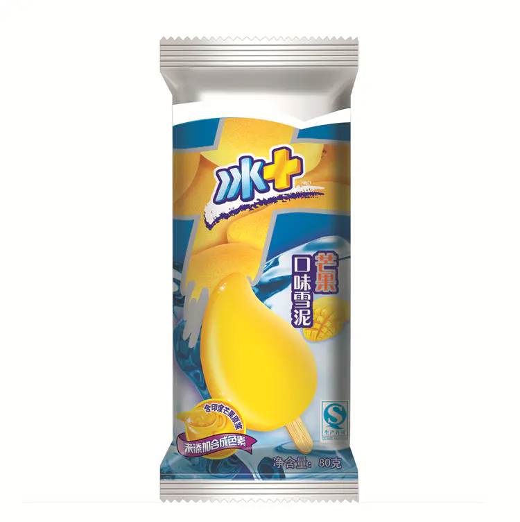 Custom printed food grade plastic bag for popsicle packaging Verified Supplier in china