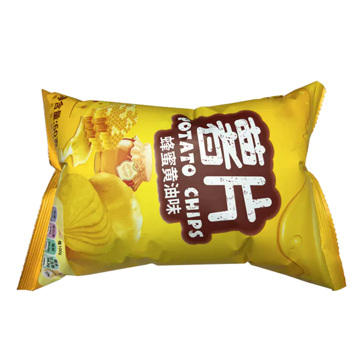 custom printed dried banana packaging plastic Potato Chips bags