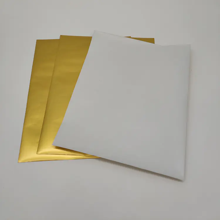 Golden Color Aluminum Foil Paper, Aluminum Foil Laminated Paper