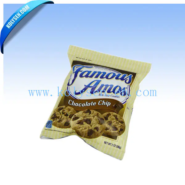 Customized Plastic Flat Bag/Cookie Pouch Bag
