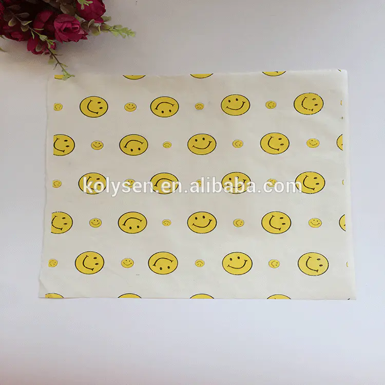 PE back side coated burger wrapping paper