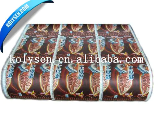 Two-layer Plastic Laminated plastic ice cream packaging bag or popsicle bags