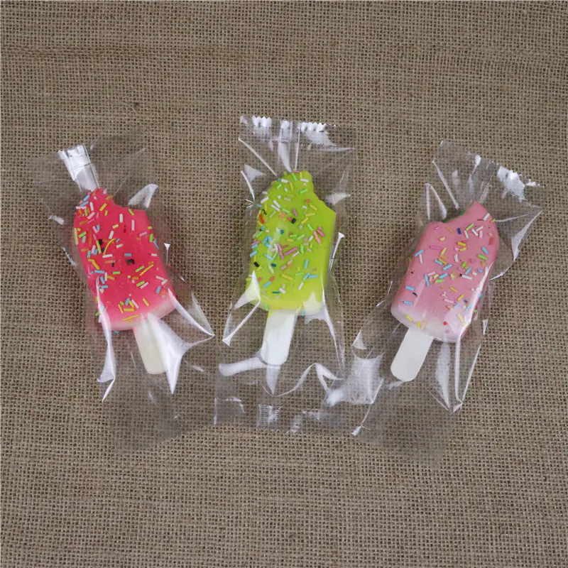 Popsicle Wrapper Package Bag Custom Printed Plastic Manufacturer in China Food PE Heat Seal Side Gusset Bag Gravure Printing