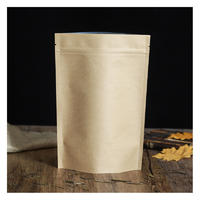Standup Ziplock Bags Pouches Aluminum Inside for Dry Food Packaging