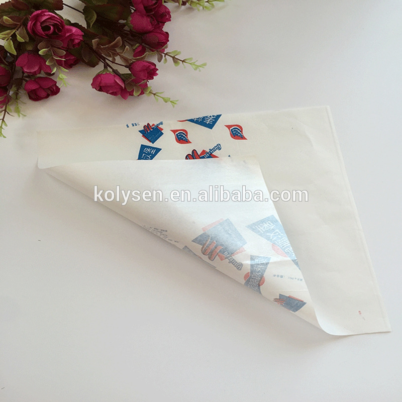Factory Directly Hamburger Packaging Grease Proof Paper Sheet