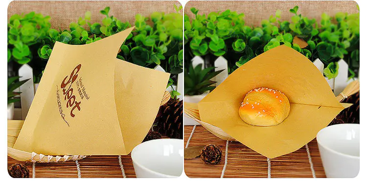 Kolysen Customized Food Grade Greaseproof Wrapping Paper Bag Parchment Paper Wood Pulp Offset Printing Virgin Chemical Pulp