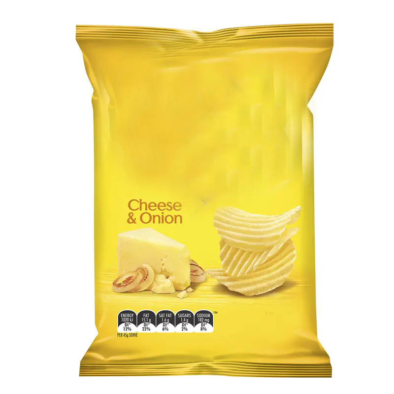 Plastic Laminated Mixed Dried Fruit And Potato Chips Packaging Bags