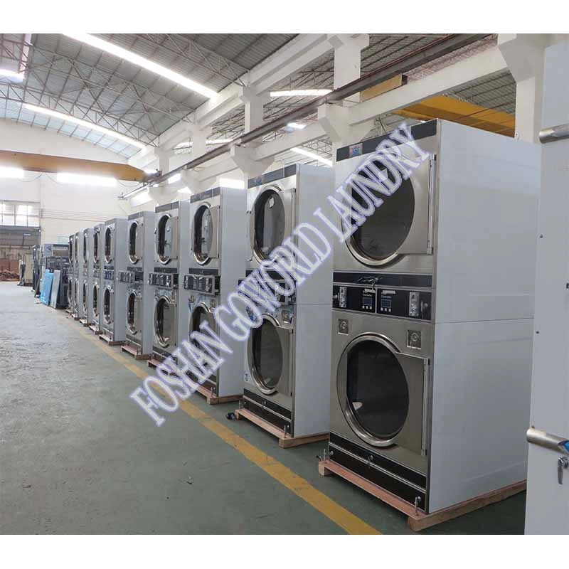 2*12kg electric heating commercial and industrial drying machine