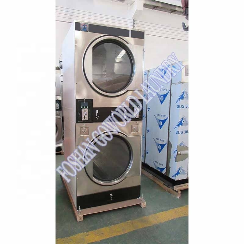 8kg-12kg stack dryers(industrial&commercial laundry washing machine,dryer,ironer)