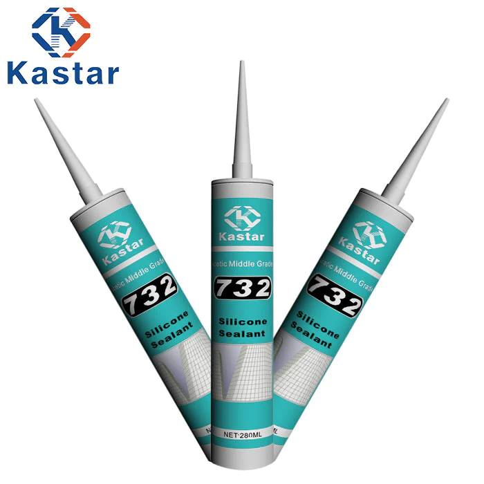 Fast Drying Outdoor Glass Glazing Black Silicone Sealant For Sale