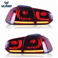 VLAND manufacturer for Car Taillight for Golf 6 LED Tail light for 2008-2013 for MK6 R20 Tail lamp with moving turn signal