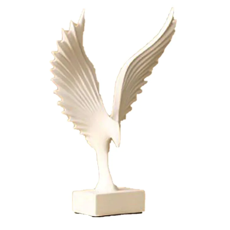 Polyresin Eagle in Stock Animal Statue Home Decor Figurine