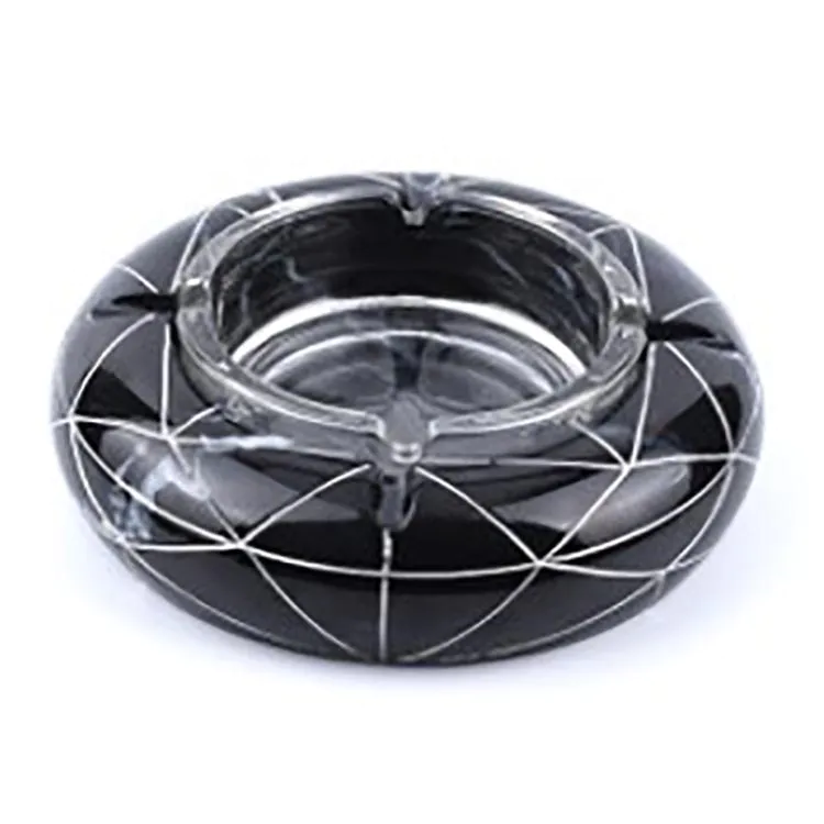 Unique Nordic Resin Creative Marble-like Modern Ashtray Home Decor Gift