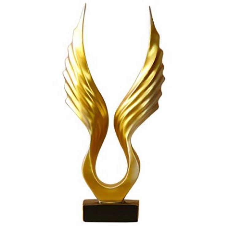 Factory Direct Selling Simple Resin Wings High-end decoration for Home Decor