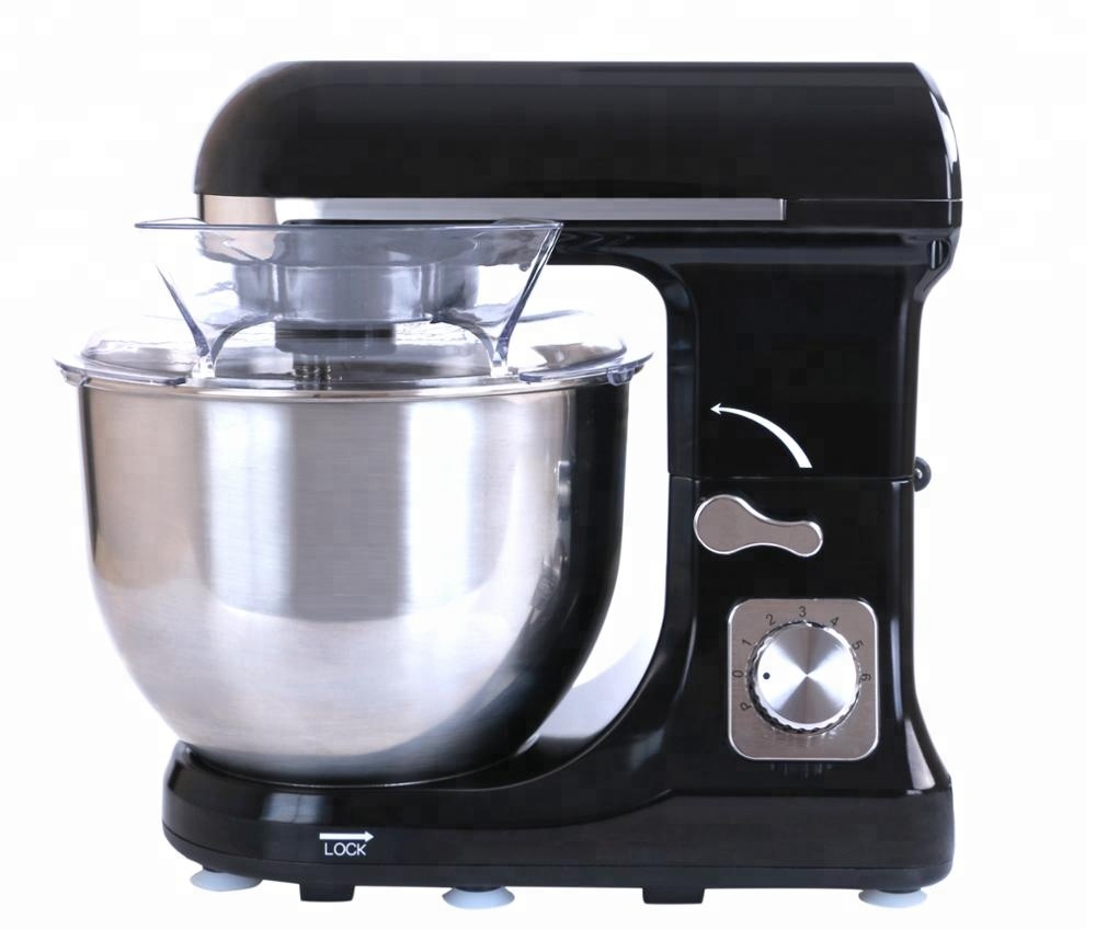 Electric Compact Stand Mixer with 5L Glass Bowl