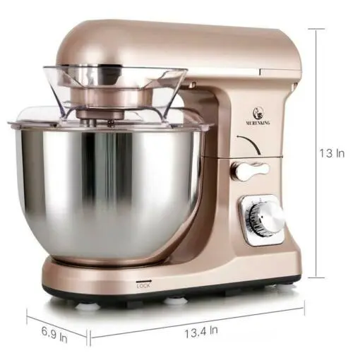 Multifunction Dough Mixer with 5L Glass Bowl