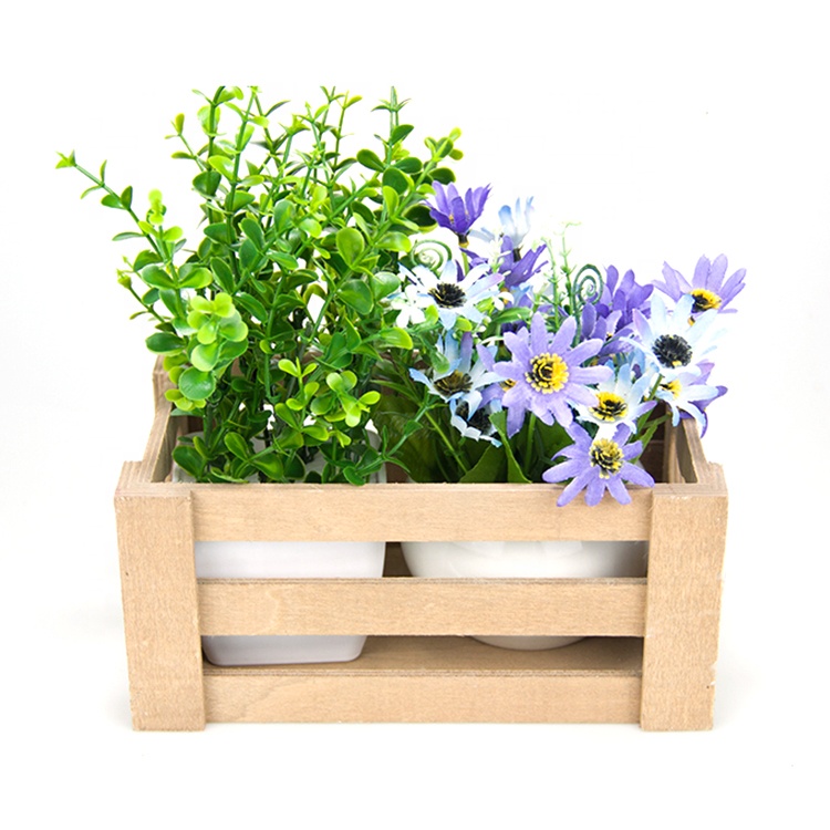 Cheap price OEM simple distressed wooden crate box for vegetables
