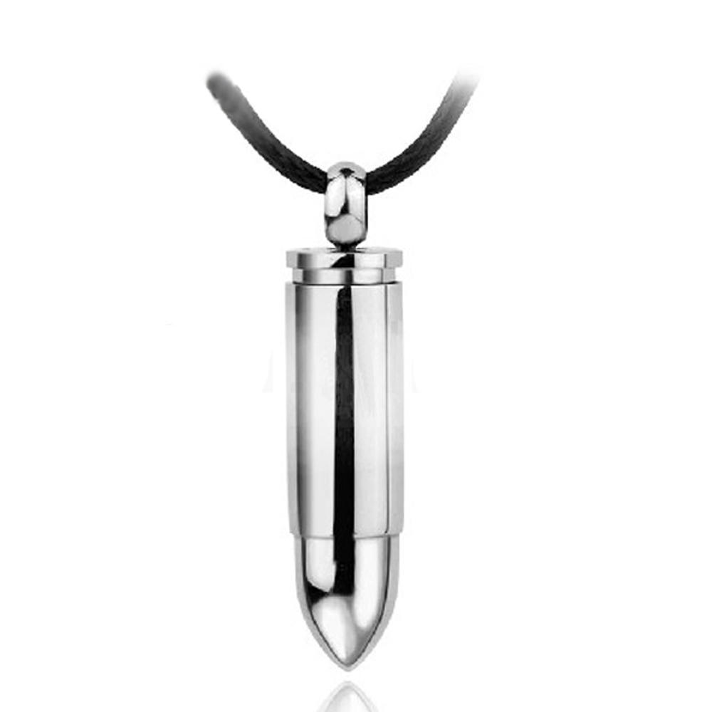 product-BEYALY-Stainless steel men fashion gold bullet pendant-img-2