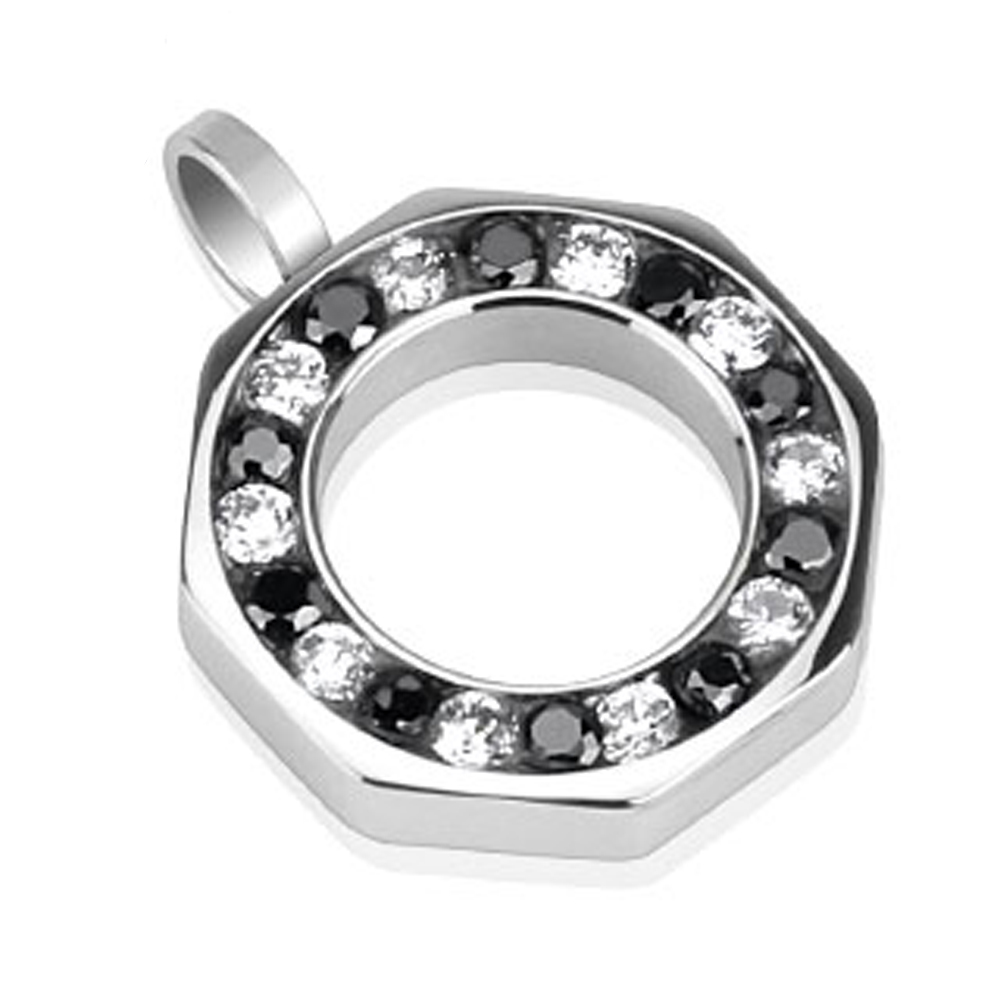 Cool Yin Yang locket religious stainless steel pendant