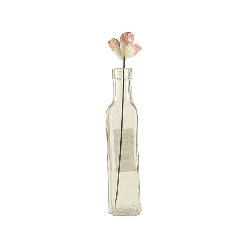 Resin Vases Dogwood Flowers And Glass Bottles With Water Stickers Enjoy Resin Flowers For Decor