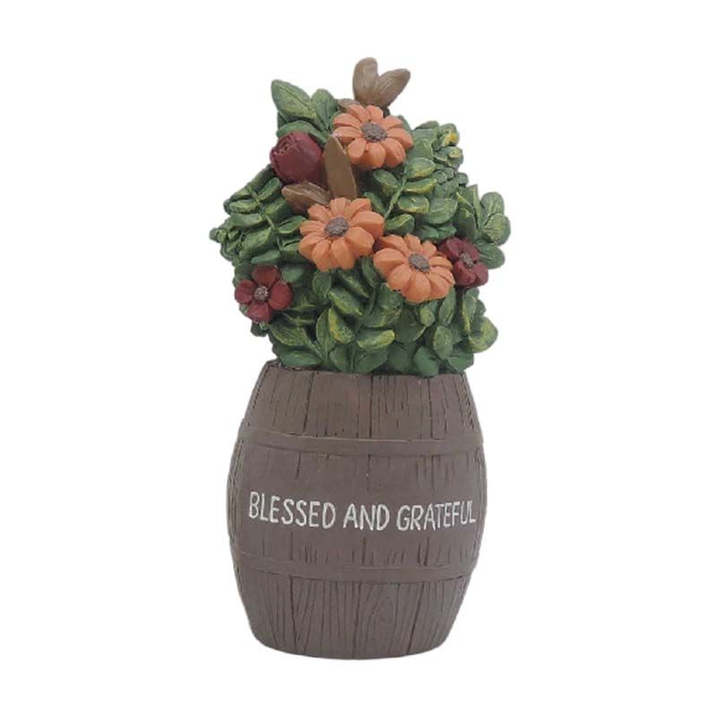Bucket Flowerpots And Flowers-